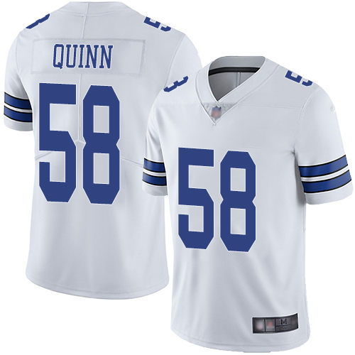 Men Dallas Cowboys Limited White Robert Quinn Road #58 Vapor Untouchable NFL Jersey->dallas cowboys->NFL Jersey